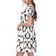 thumbnail image 2 of Disketp Lovely Penguin para Vestido de Manga Corta para Mujeres, Vestidos de Verano para Mujeres, Casual y Holgado para la Playa, 2 of 6