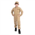 thumbnail image 1 of Rothco Kids Air Force Type Flightsuit - Khaki, 1 of 3