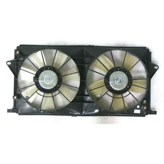 Agility Auto Parts 6014102 Dual Radiator and Condenser Fan Assembly for GM Specific Models