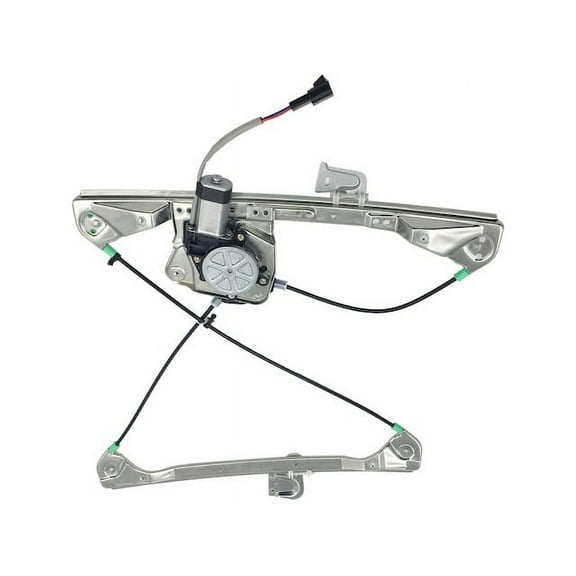 Front Left Driver Side Power Window Regulator and Motor Assembly - Compatible with 1999 - 2005 Pontiac Grand Am 4-Door 2000 2001 2002 2003 2004
