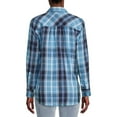 thumbnail image 2 of Time and Tru Women's Flannel Shirt, 2 of 5
