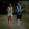 thumbnail image 3 of S SERENABLE Adjustable Security Visibility Reflective Vest Gear Black Type B Black, 3 of 9