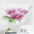 thumbnail image 1 of Orchids Tapestry, Modern Design Abstract Branch of a Flowering Plant with Vibrant Color Transitions, Fabric Wall Hanging Decor for Bedroom Living Room Dorm, 2 Sizes, Multicolor, by Ambesonne, 1 of 1
