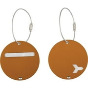 ETA Marquee Luggage Tag Set of 2 Grass (Orange)