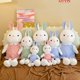 thumbnail image 2 of 2023 Soft / Cartoon / Cute / Rabbit Plush Toy / Rabbit Doll Wearing Small Daisy Print Lace Skirt/ Children's Birthday Giftblue35cm Deng Xun unisex, 2 of 2
