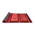 thumbnail image 2 of Ahgly Company Indoor Square Abstract Red Modern Area Rugs, 6' Square, 2 of 4
