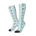 thumbnail image 2 of Fotbe Mallard Duck Of Lotus Flowers print Women's Men's Novelty Crew Socks Cotton Socks Knee High Socks for Walking,Running,Nurses,Pregnancy, 2 of 8