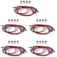 thumbnail image 2 of 4 3mm RC LED Light Kit for 1/10 RC Car Truck Crawler RC Model Drift Car Headlight Taillight , White and Red, 2 of 5