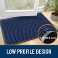 thumbnail image 4 of Buganda Door Mats for Inside, Heavy Duty Low Profile Entrance Mat, Suitable for High Traffic Areas, 24x36, Blue, 4 of 7