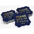 thumbnail image 4 of Inkdotpot Thank You For Celebrating With Us Bridal Shower-Baby Shower-Retirement-Wedding-Birthday Bottle Tag Real Gold Foil Favor Bracket Shape Hang Tags Pack Of 100, 4 of 7
