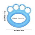 thumbnail image 3 of Hand Exercise Rubber Silicone Grip Ball Hand Grip Rings Grips Hand Trainer Ball Exercise Grip, 3 of 8
