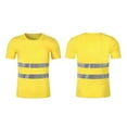 thumbnail image 4 of Men's Reflective T-Shirts for Work High Visibility Short Sleeve Apparel for Construction Daily Wear, 4 of 4