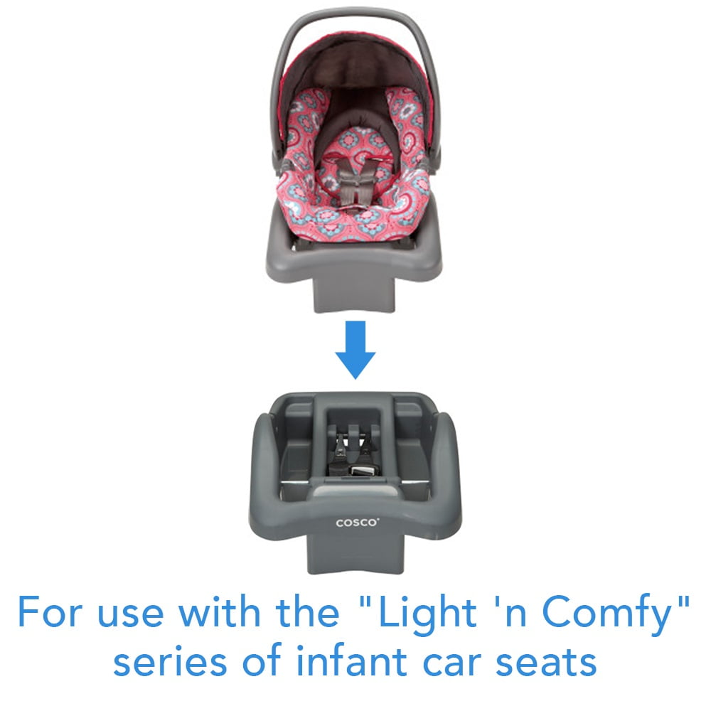Cosco Light N Comfy Infant Car Seat Base Dark Gray