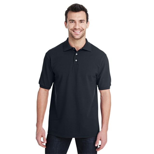 Jerzees Adult 6.5 oz. Premium 100% Ringspun Cotton Piqué Polo - 443MR