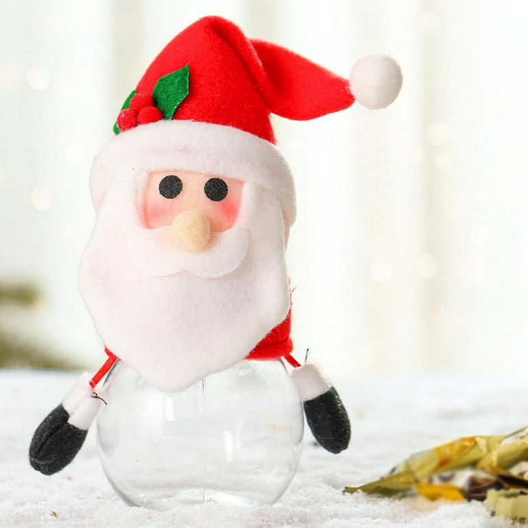 Dropship 5 Pieces Christmas Candy Jar Food Storage Container Santa Claus  Snowman Elk Bear Cute Sugar Box Piggy Bank Coin Container Decorative Sugar  Cookies Chocolate Jars Holiday Xmas Decor Gift Bottle to
