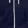 thumbnail image 5 of TOWED22 Boys Girls Zipper Sweatshirt Youth Solid Classic Hoodies Soft Full Zip Hooded Sweatshirts for Teens Kids Unisex(Navy,6-7 Y), 5 of 8