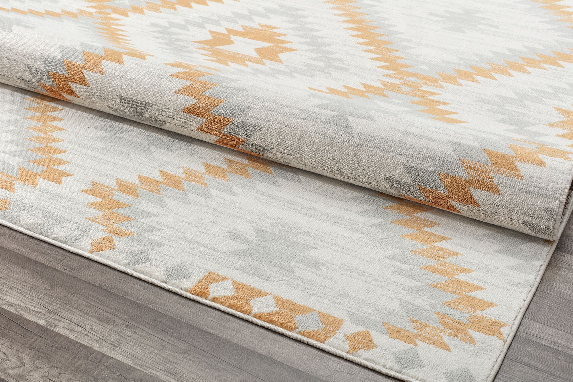 Soleil BR30M Golden Touch Tribal Moroccan ivory Area Rug, 2'x4'