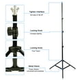 thumbnail image 4 of 45W 5500K Umbrellas Softbox Continuous Lighting Kit with Backdrop Support System for Photo Studio Product, Portrait and Video Shoot Photography, 4 of 8