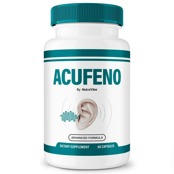 Acufeno Capsules – Original Formula with a Natural Blend to Support Ear Health, Hearing Comfort & Auditory Balance | Clean and Gentle, Easy-to-Take Daily Pills (60 Capsules)