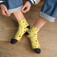 thumbnail image 3 of Naloa Chamomile And Ladybug Ankle Socks for Women Non Slip Socks No Show Socks Classic Low Cut Casual Socks Casual Socks, 3 of 7