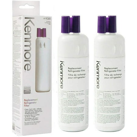 

2 Pack for Kenmore 9081 Replacement Refrigerator Water Filter 46-9081 46-9930
