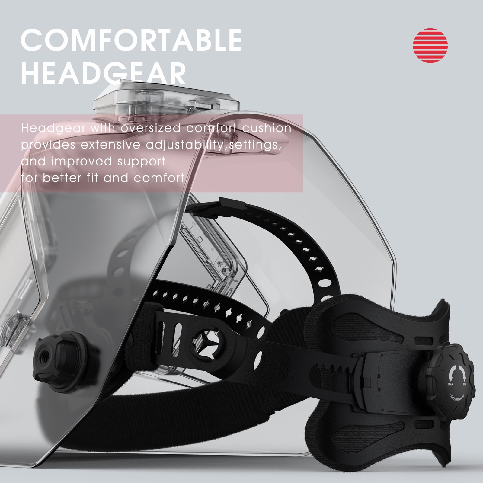 YESWELDER Auto Darkening Welding Helmet, Panoramic View with Side Lens, DIN5 Auto-Dimming, True Color, Type-C Charging