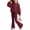 Red, variant on Grblisyd Girls 2 Piece Fall Outfits Fashion Leopard Print Crew Neck Long Sleeve Shirts & Flared Pants Clothing Set