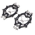 thumbnail image 1 of Snow Grips, High Toughness Stable  Walk Traction Cleats Stainless Steel with Drawstring Bag for Walking M, 1 of 8