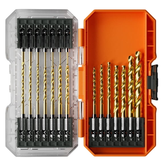 Klein Tools Titanium Drill Bit Set 21 Pieces