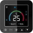 thumbnail image 1 of Controlador WiFi Aire Acondicionado VentDepot TuyCtrlBlack 1 Pza LCD Negro Temp -10°C a 60°C Humedad 0 a 90%, 1 of 1
