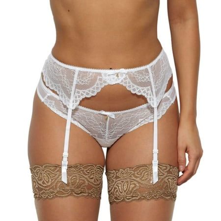 

Gossard Womens Superboost Lace Suspender S White