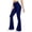 Navy -AD04, variant on Flare Leggings for Women with Pockets High Waisted No Front Seam Buttery Soft Gym Yoga Pants 2026 Black S