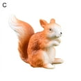 thumbnail image 2 of Naierhg Squirrel Animal Figurine Craft DIY Miniature Fairy Garden Bonsai Ornament, 2 of 8