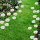 thumbnail image 5 of Estacas de decoración de jardín al aire libre | Adornos decorativos colgantes | Diseño de muelle amarillo | Material duradero | 10 Piezas | Juego de decoración de macetas de césped para patio, 5 of 7