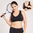 thumbnail image 5 of Sujetador deportivo X-Shape con cremallera en la parte delantera para mujer, 5 of 5
