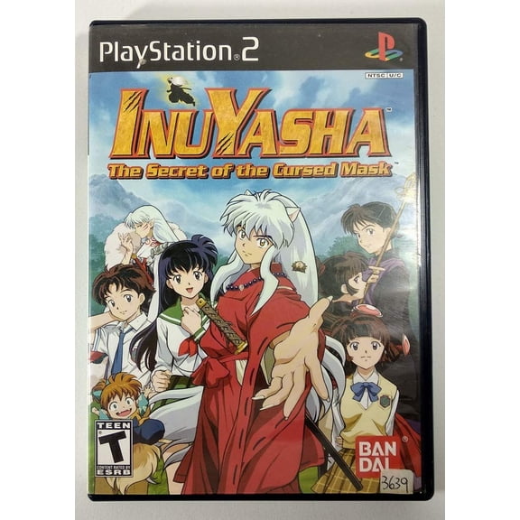 Inuyasha: The Secret of the Cursed Mask PlayStation 2 Fighting Game