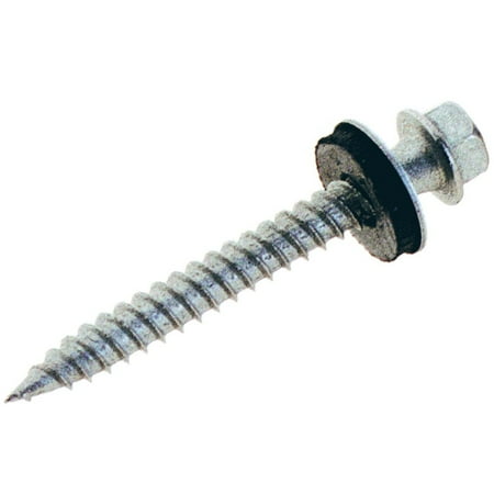 

Grip-Rite #10 - #16 X 1 - 1/2 In. Metal To Wood Hex Washer Head Screw (85 Ct.)