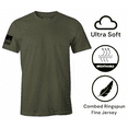 thumbnail image 3 of Howitzer Men's T-shirt Standard Basic Packs Surplus Green, 3 of 8