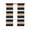 Blue, variant on Orange Navy Blue Striped Blackout Curtains 63 Inches Long for Bedroom, Minimalist Farmhouse Lines Thermal Insulated Room Darkening Black Out Window Curtain Panels Grommet Drapes for Living Room