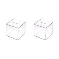 thumbnail image 1 of Baohd Coins Bank Large Capacity For Easy Money Management Money Box For Adults And Children Plastic Transparent Money Box 2cm*12cm 240G 2Set, 1 of 6