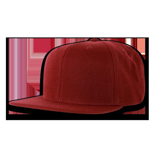Decky Decky 7011CAR Youth Snapback Caps, Cardinal