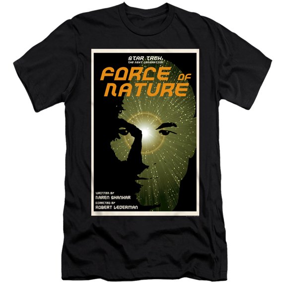 Star Trek Tng Season 7 Episode 9 Adult 30/1 T-Shirt Black