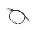 thumbnail image 2 of Cable de audio para grabaciones Cable adaptador de audio Fácil instalación Multipropósito Alto rendimiento Transcripción bidireccional para teléfonos Tipo C, 2 of 8