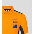 thumbnail image 6 of Mclaren F1 Driver Lando Norris Mens Papaya Polo Shirt, 6 of 6