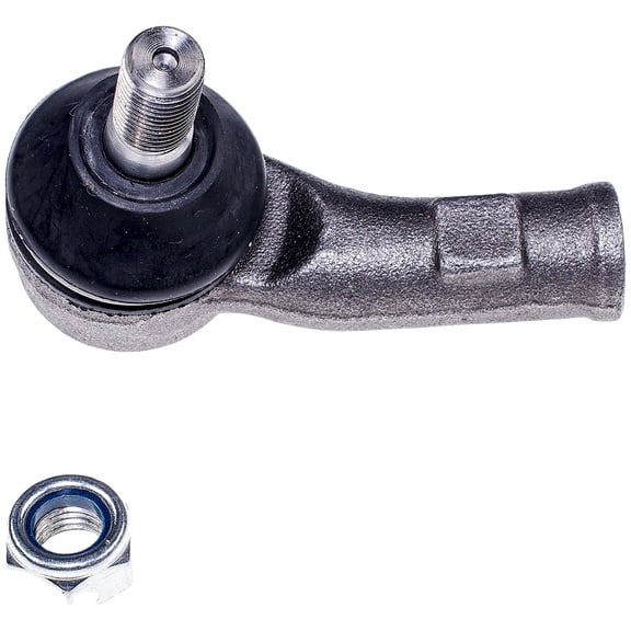 Dorman TO43091PR Front Left Outer Steering Tie Rod End for Specific Volkswagen Models, Grey