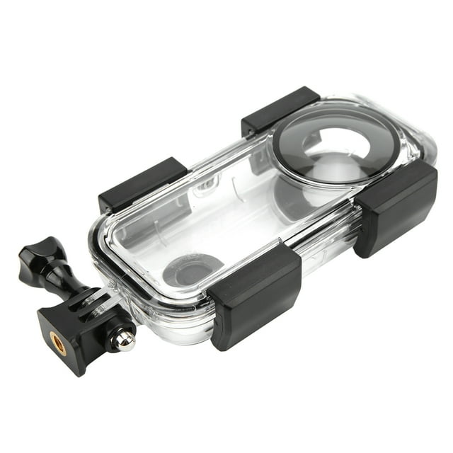 Underwater Dive Shell, PC Diving Housing Case Burr Free High Transmittance Dustproof Full Anti Fall for ONE X2 Camera for Surfing