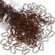 thumbnail image 1 of Elastic Hair Bands, Elastics for Hair, Hair Elastics, Rubber Bands for Hair, Small Hair Ties, 300pcs, Light Brown, 1 of 5