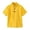 Yellow, variant on Krdevn Kids Boys Girls Solid Stand Collar Short Sleeve Polo Shirt Casual Summer School Uniform Top,7-8 Years