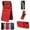 Red, variant on TECH CIRCLE For iPhone XS/X Wallet Case with Card Holder, Thin Slim PU Leather Finger Ring Kickstand Shockproof Protective Magnetic Women Men Phone Cover for Apple iPhone XS/X 5.8",Red