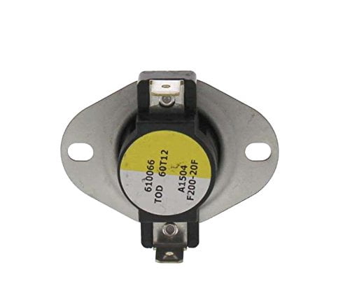 White-Rodgers 1F56N-444 Mechanical Thermostat – 1 Heat/1 Cool, Snap Action, For 24VAC Or Millivolt Systems – White